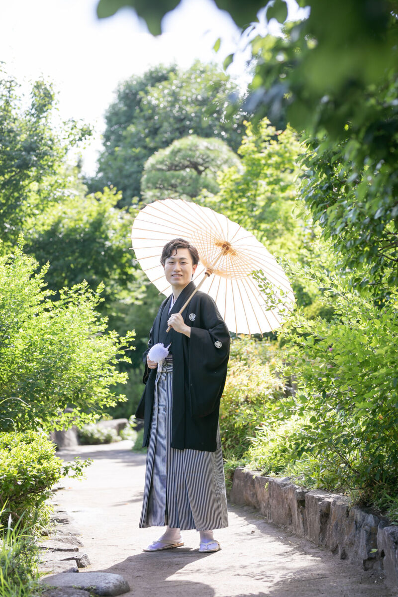 ご新郎様ソロショット