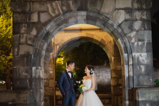 洋装　ロケーション撮影