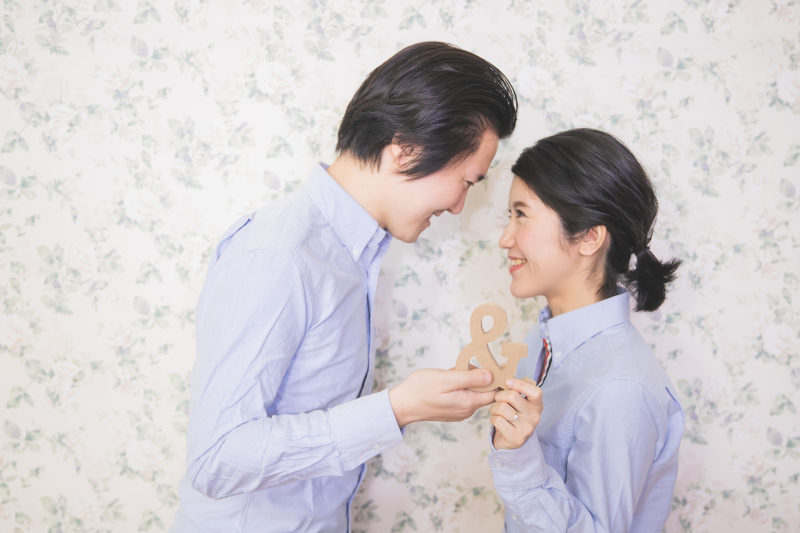 お揃いのシャツで♡