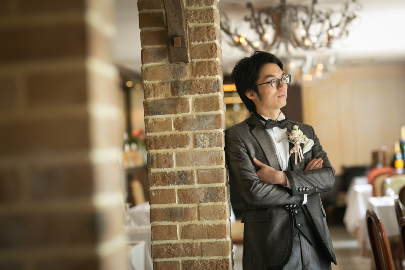 ご新郎様ソロショット♪