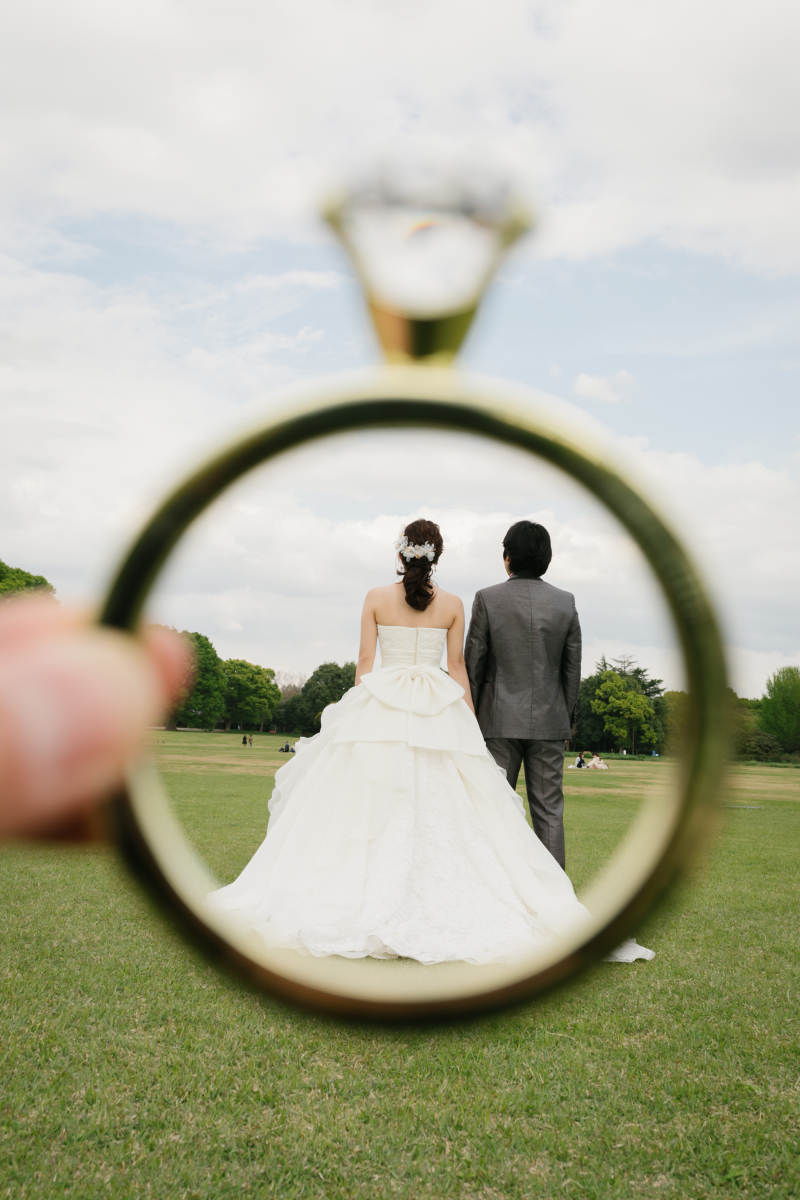 指輪の中に...♡