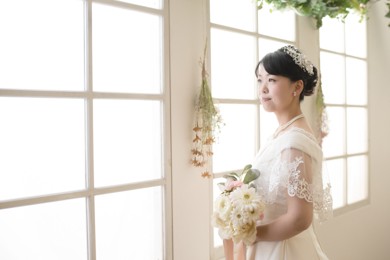 ご新婦様のソロショット♡