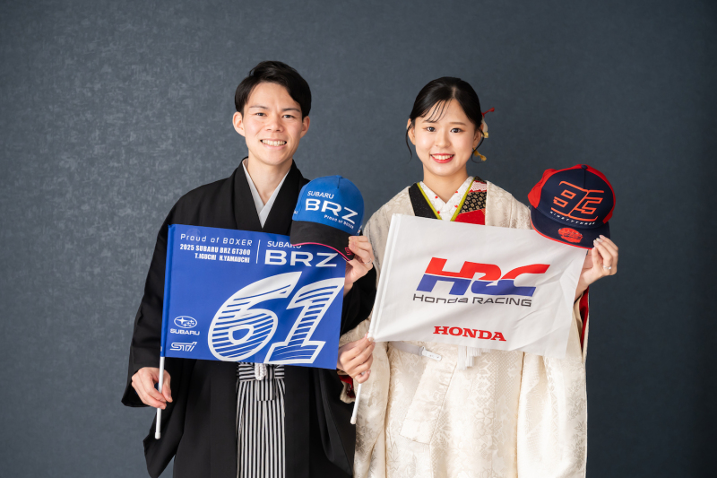 かたくるしくない、自然なショットもぱしゃり♪