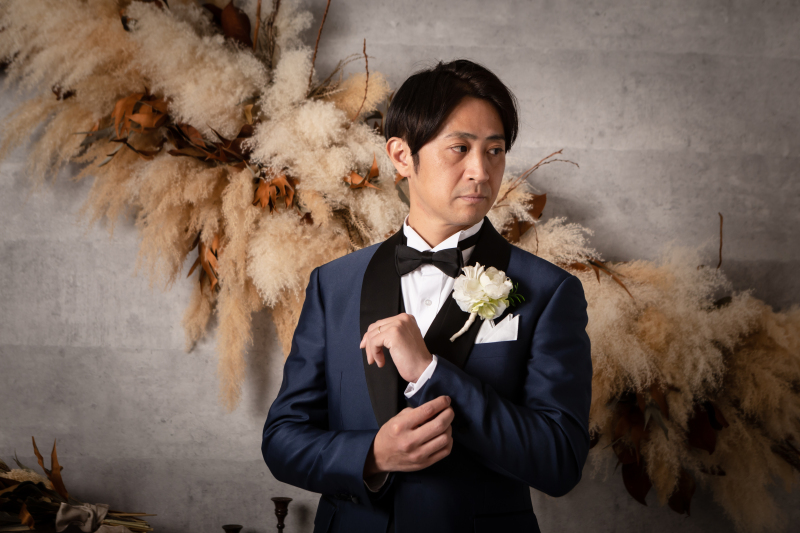 ご新郎様ソロショット