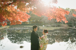 和装　紅葉ロケーション