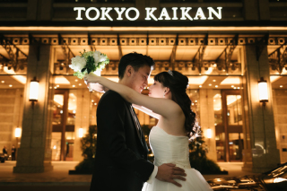 洋装ロケーション撮影