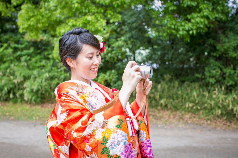 ご新婦様がカメラマン！？