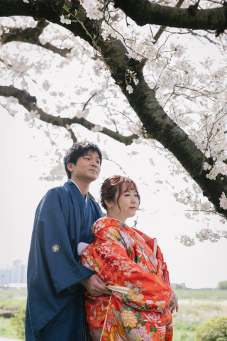 和装　ロケーション　桜