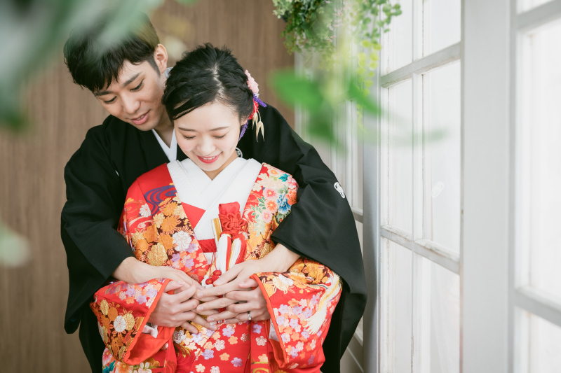 抱きしめショット