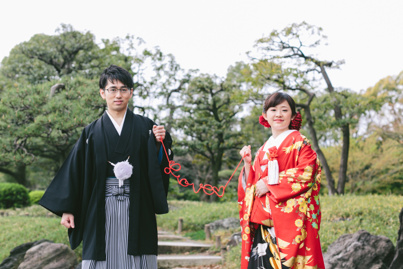 庭園ロケーション・和装