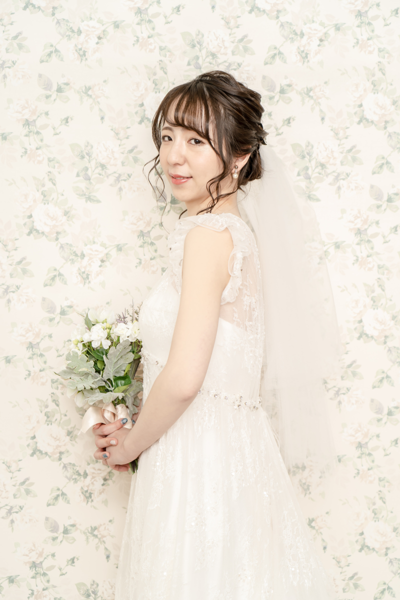 ご新婦様のソロショット♪