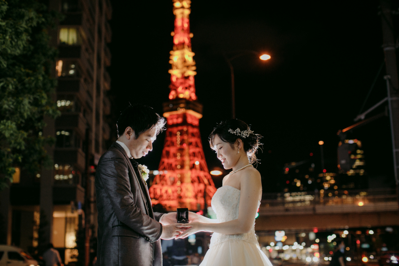 洋装 ロケーション