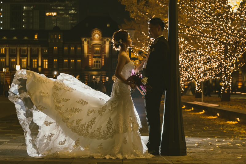 洋装 ロケーション