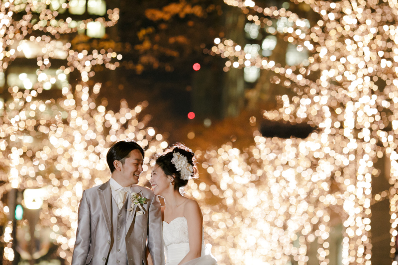東京駅〜丸の内夜景撮影＊