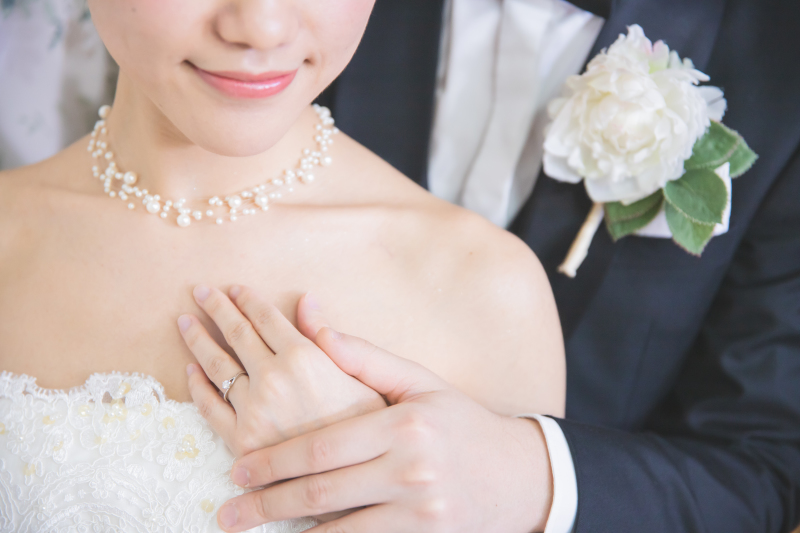 指輪とブートニア