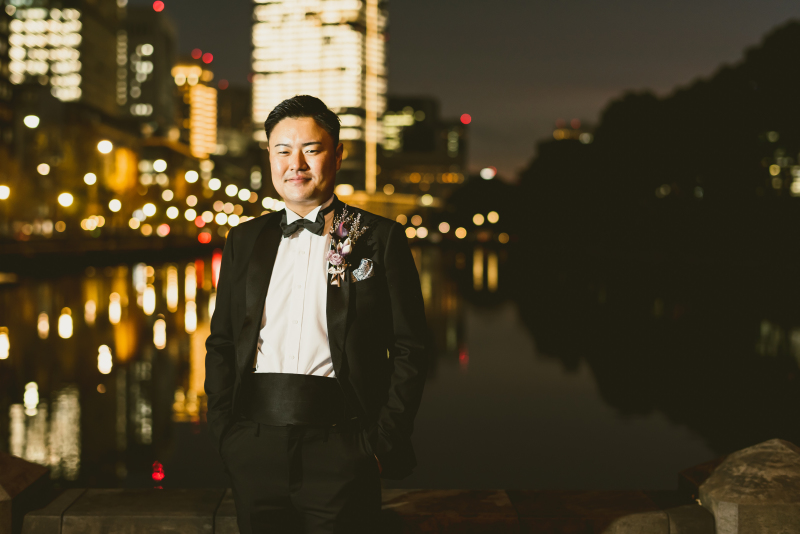 新郎様ソロショット!