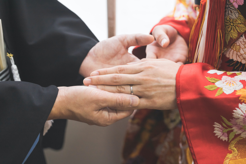 お手元アップ！