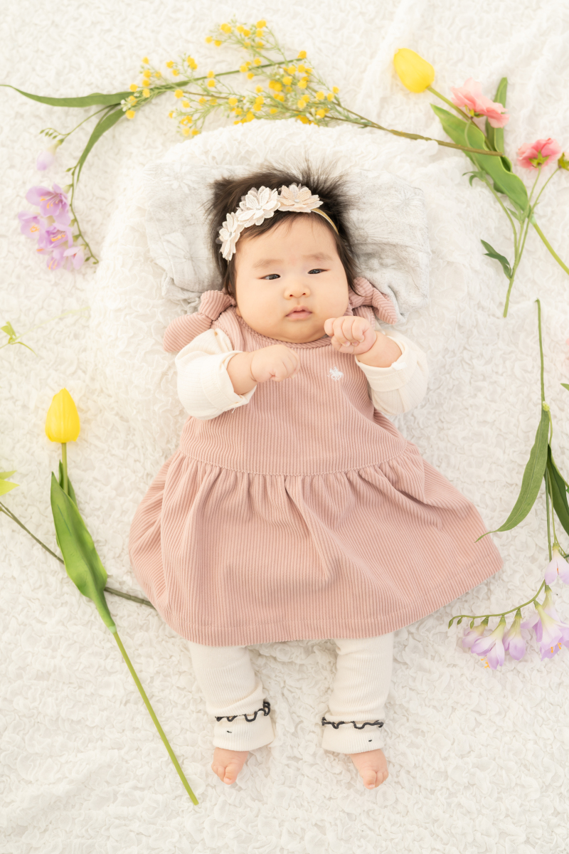 寝転びショットも