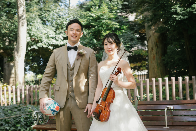 お二人らしく♪