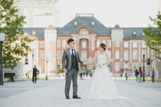 洋装　ロケーション