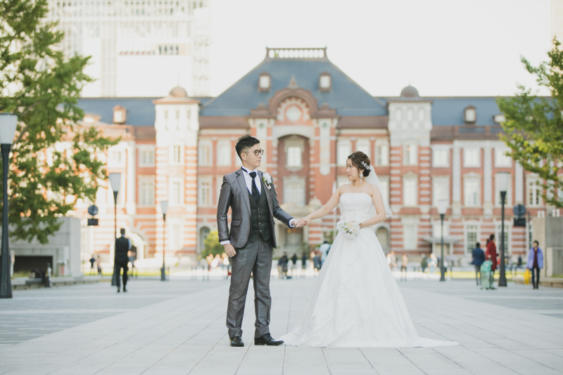 洋装　ロケーション