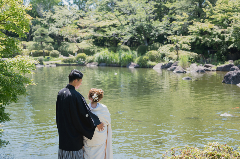 新緑の和装ロケーション撮影♪