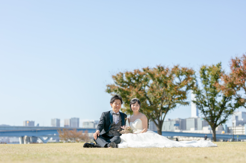 お座りショット