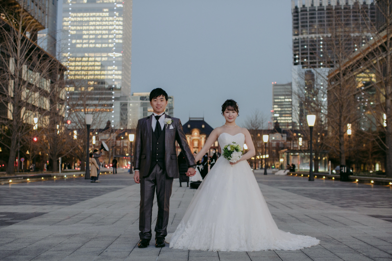 洋装　ロケーション撮影