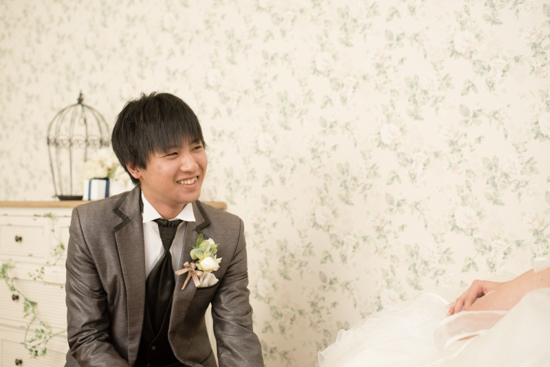 ご新郎様ソロショット