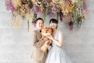 かわいい家族との記念撮影！