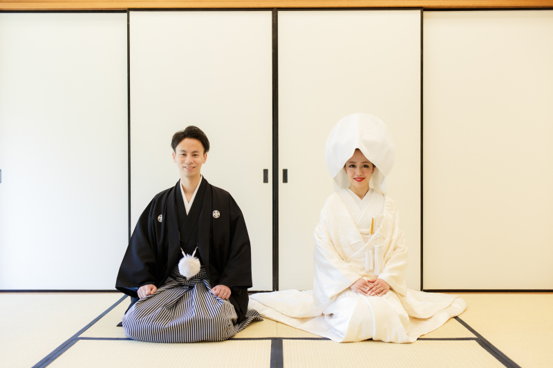 和室での一枚。