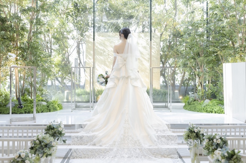  続いては新婦様のソロショットです＊