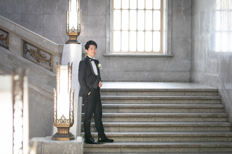 ご新郎様ソロショット☆