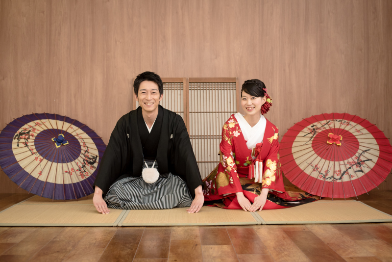 お辞儀ショット