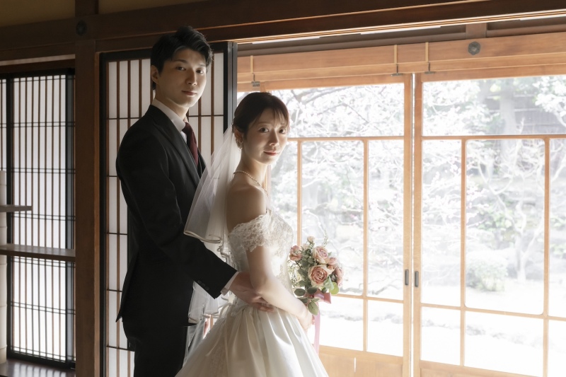 和邸宅：旧泉山吉兵衛邸　洋装撮影