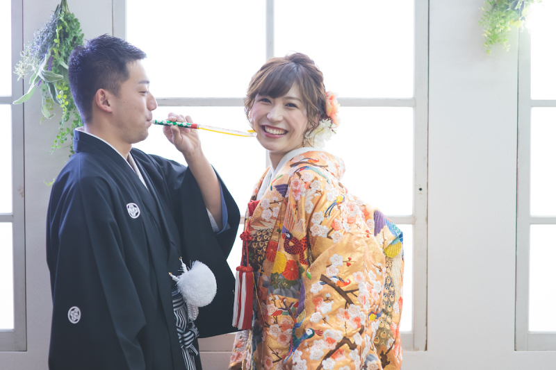 キュートな笑顔で♪