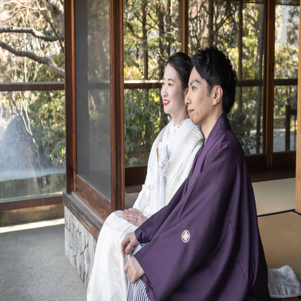 座ったショットはまた違う印象になって素敵な１枚に