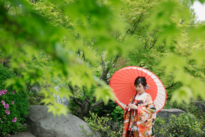 ご新婦様おひとりにて