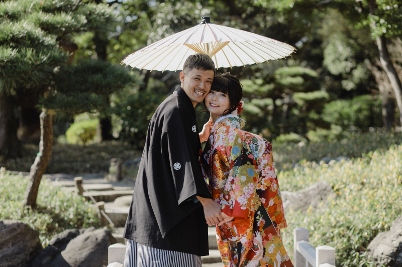 頬をくっつけて