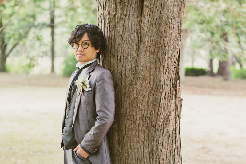 ご新郎様ソロショット