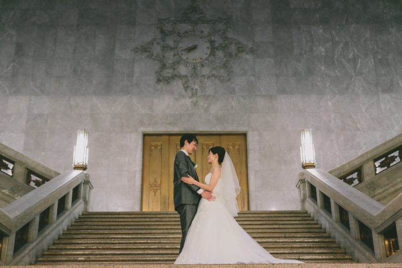 ２人見つめ合って♡