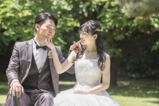 浜離宮　洋装撮影