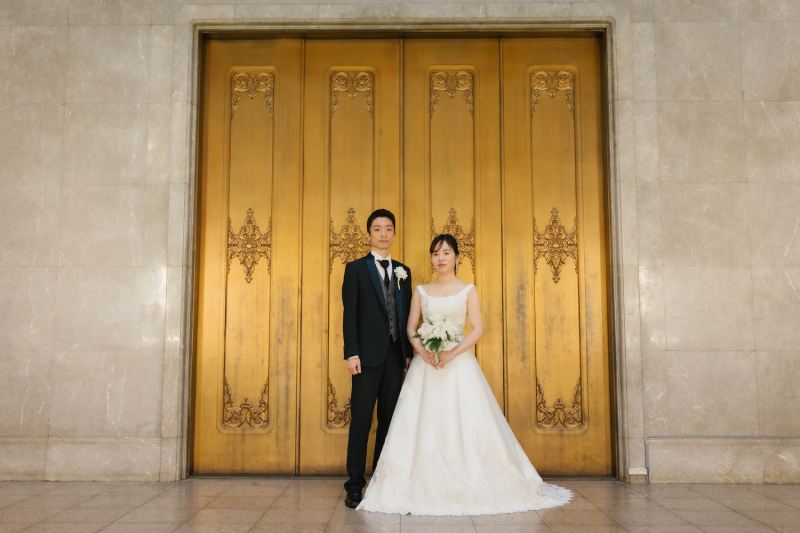 会場全体を入れたショットが臨場感が溢れる１枚に！