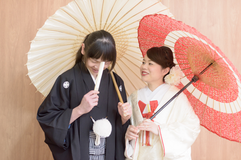 お二人らしい一枚