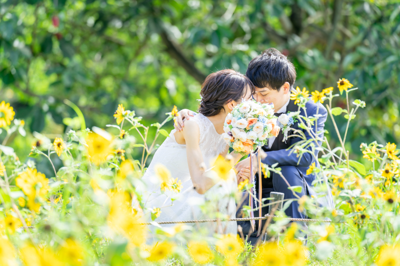 ブーケも一緒に...♡