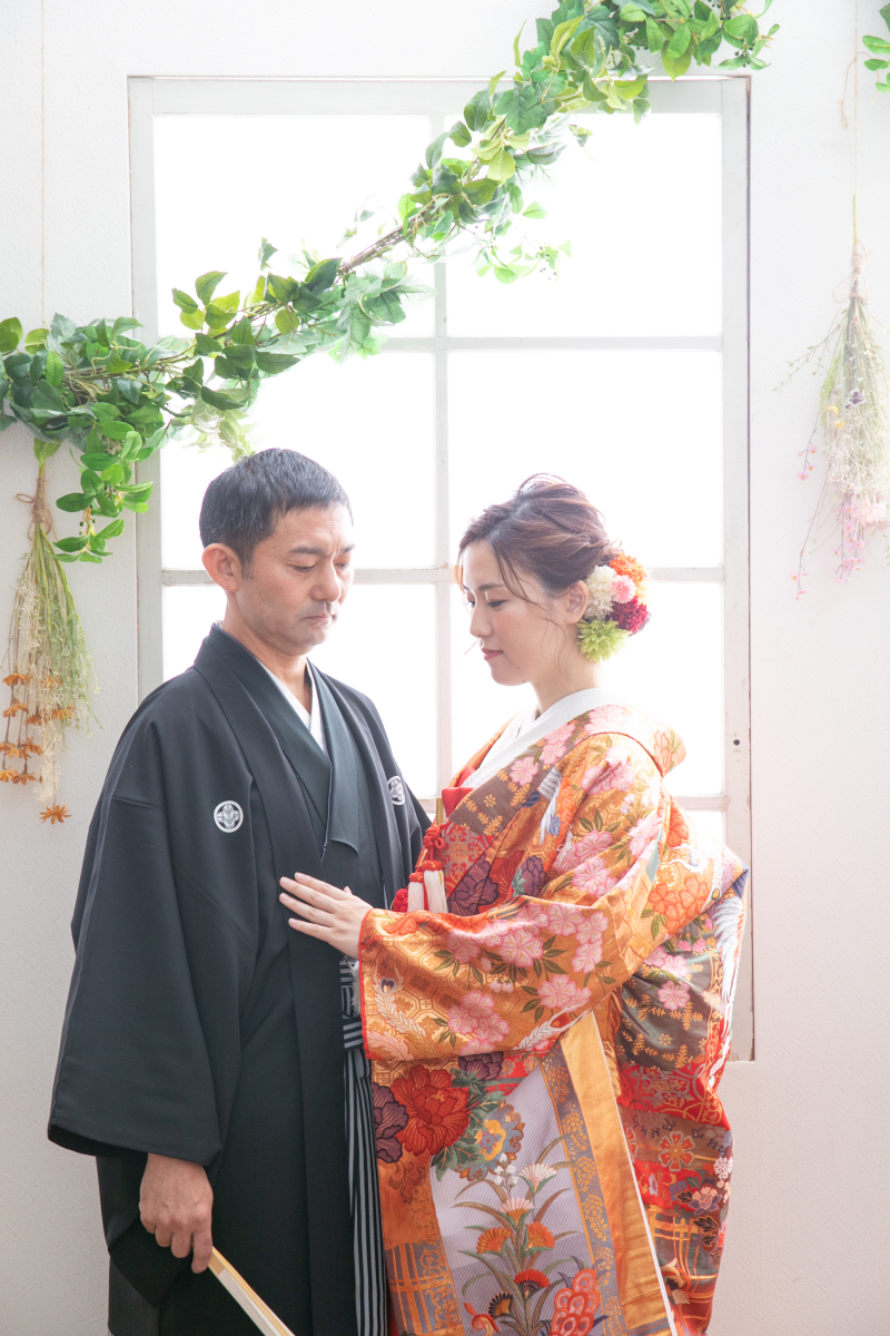 寄り添うお二人