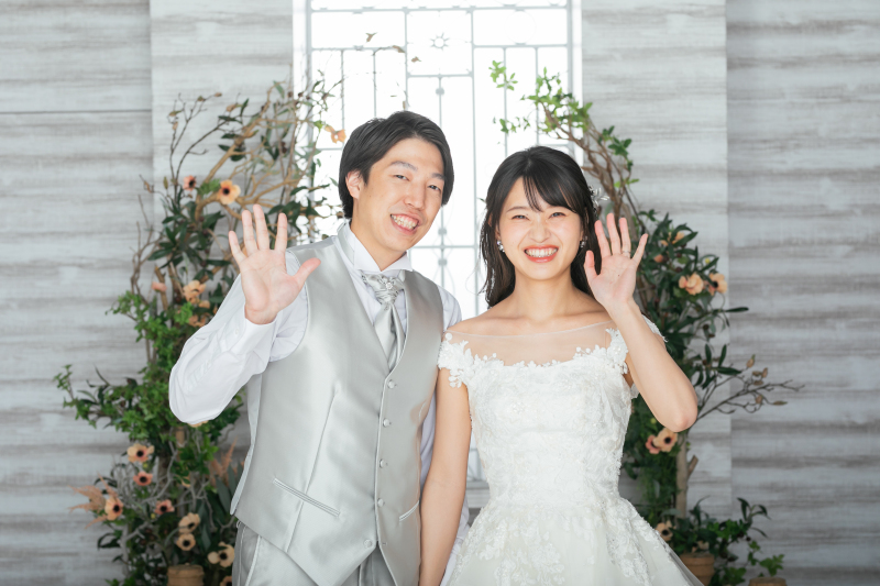 結びはにっこりと