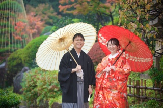 和装ロケーション　紅葉