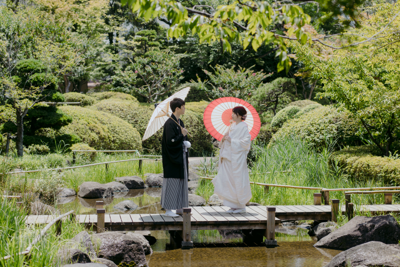 涼しげな小池・・・