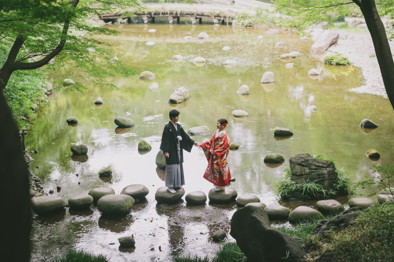 庭園の撮影スポット